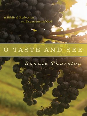 cover image of O Taste and See